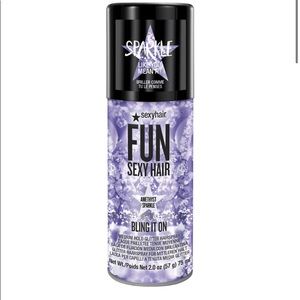 Fun sexy hair Bling it in hair spray!  New